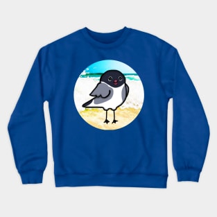 Gull at the Beach (Large Print) Crewneck Sweatshirt